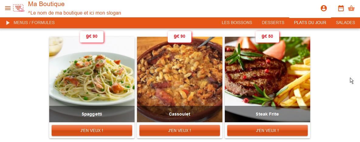 demonstration boutique